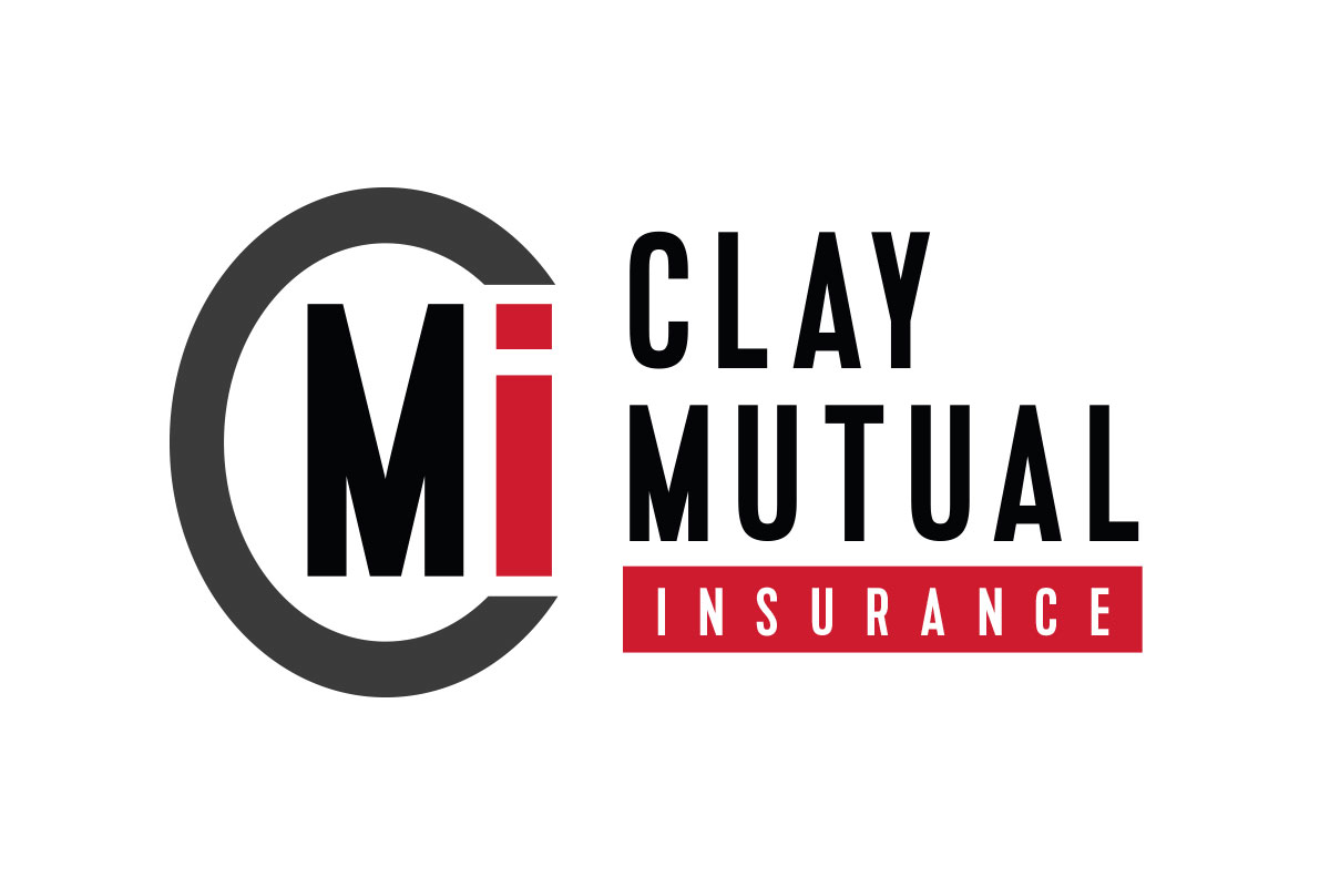 Clay Mutual Insurance Logo Design
